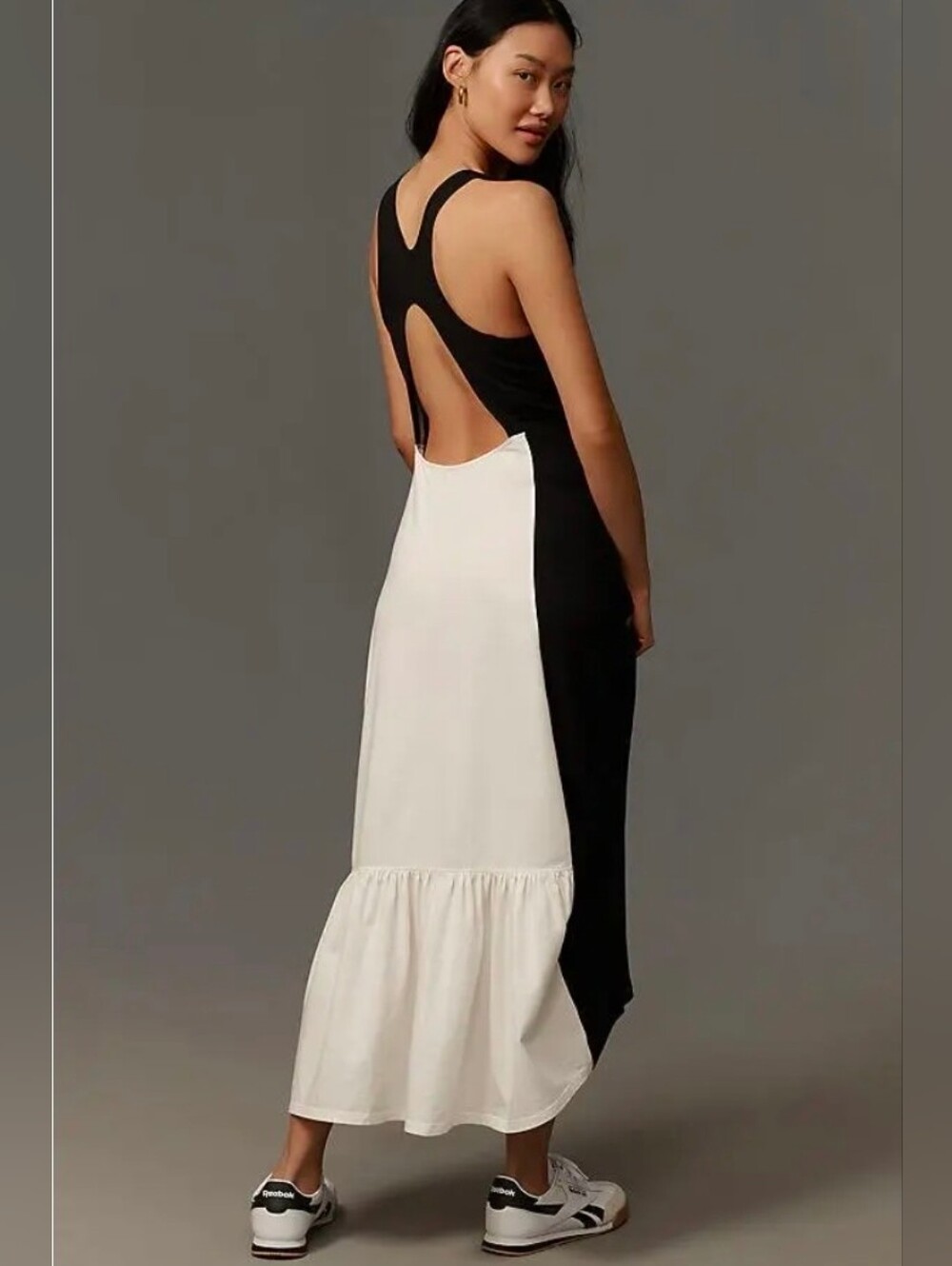 Daily Practice Colorblock Racer Midi Dress - Picture 2 of 7